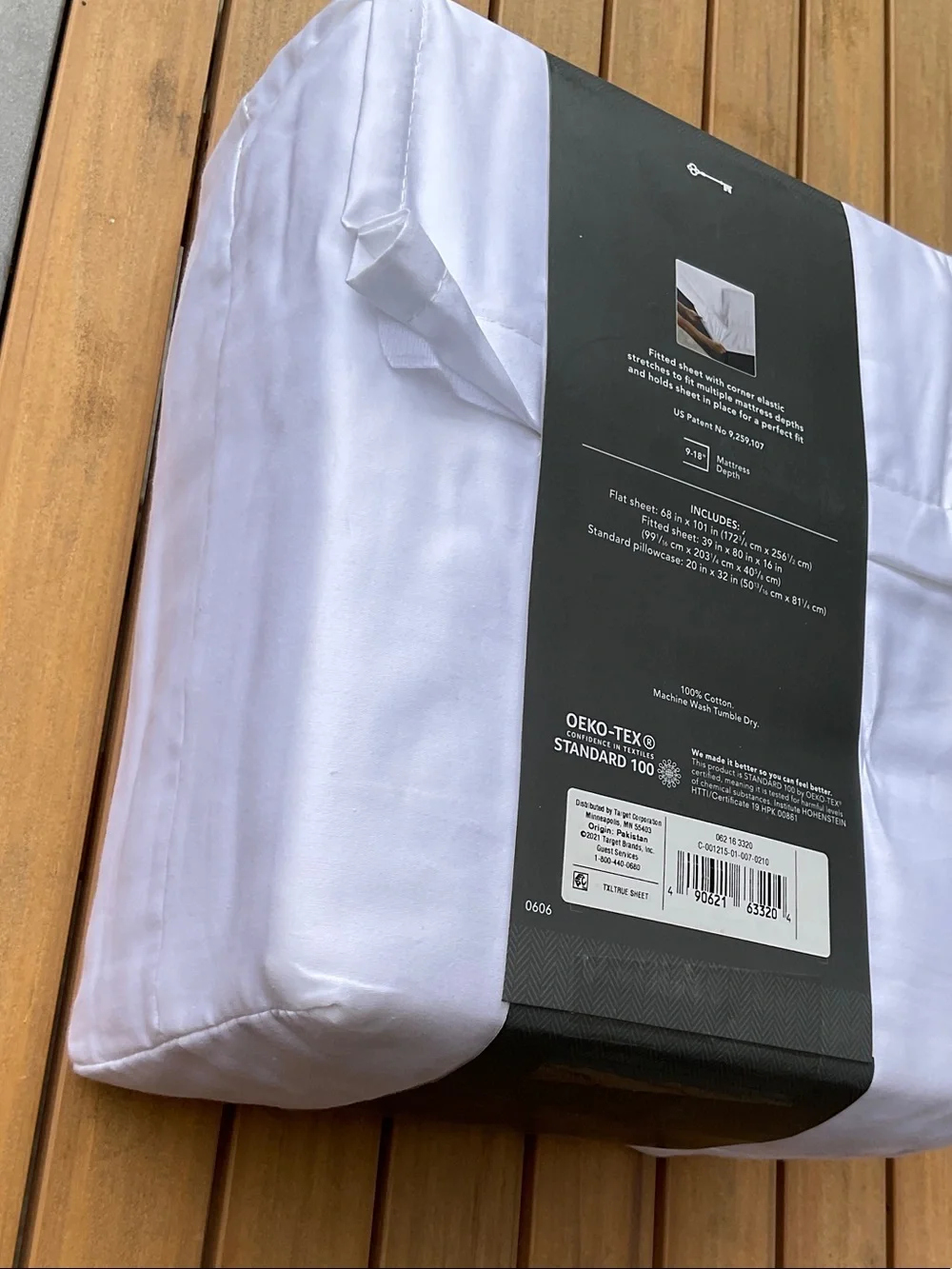 Threshold Performance Sheet Set - White XL Twin NWT